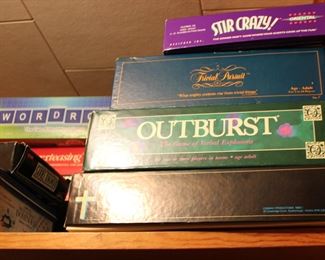 Games, Stir Crazy, Word