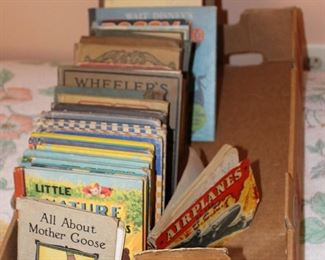 Books, Vintage Childrens Book, Airplane Book