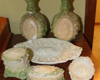 Antique Dresser Set