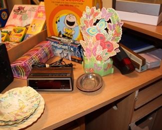 Radio, Crayons, Peanuts, 3 D Card, More