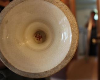 Signature on Satsuma Vase