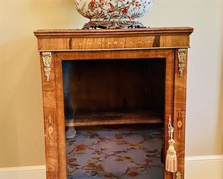 19th c. Continental pier cabinet