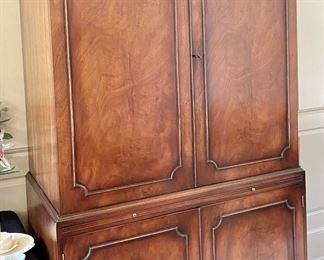 Bevan Funnell Newhaven England armoire with slide