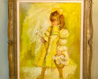 M. Storm, oil on canvas