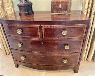 Henredon Aston Court bow front chest 