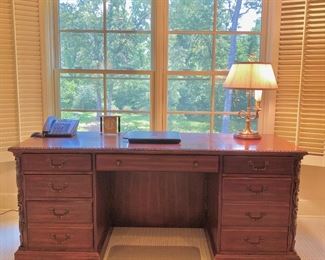 Mahogany desk