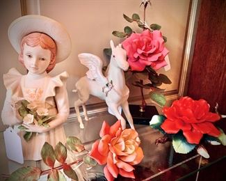 Cybis and JeanTilleaux roses