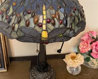 Tiffany style lamp