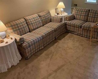 Broyhill Sofa and Decor