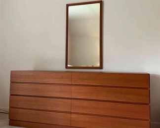 Long Dresser and Mirror