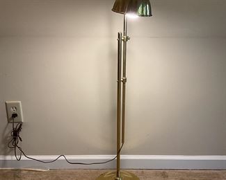 MCM Alsy Brass Clamshell Floor Lamp II