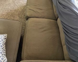 Couch without the blue cover