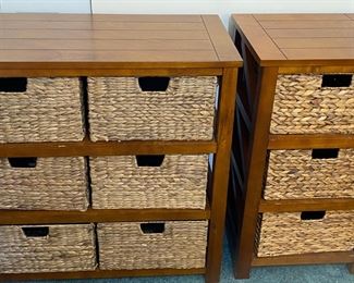 Wicker Basket Storage