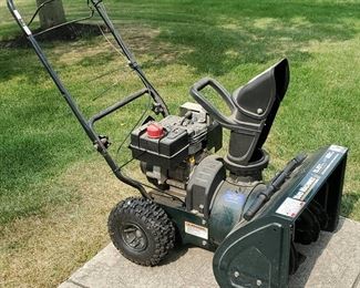 Yard Machines Snow Thrower