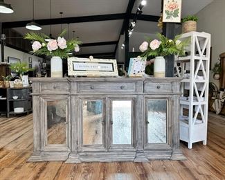 Mirrored Sideboard