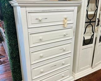 white dresser
