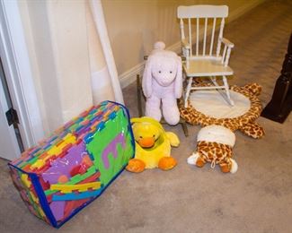 Children playmats, rockers