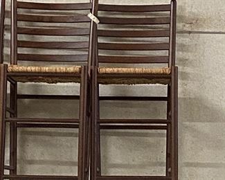 One of two sets of barstools 