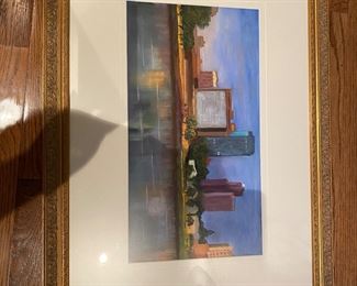 Little Rock skyline by Lasley