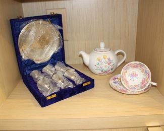 Cordial Set, Tea Cup, Tea Pot