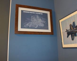 Framed Airplane Prints
