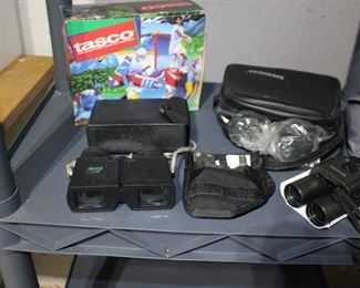 Tasco, Meade, Sport Binocular and Small Tool Set