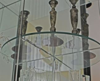 Canel Holder, Vases, Glassware