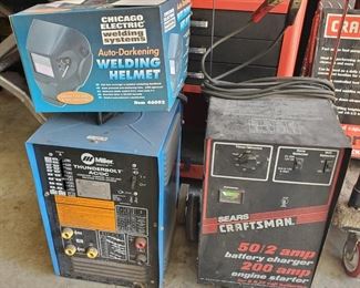 Welder and battery charger