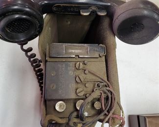 WWII field phone