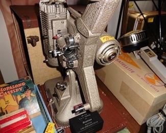 Supper 8 Projector & Movies & Movie Light