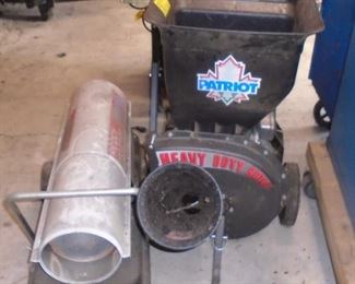 HEATER CHIPPER SHREDDER