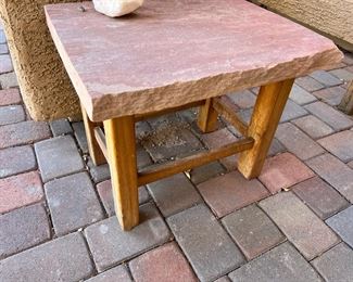 Stone top table
