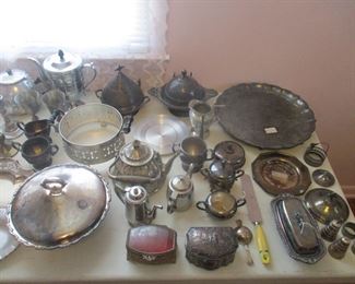 Silverplate items