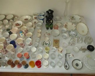 Egg cup collection