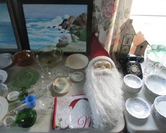 Glassware and Christmas