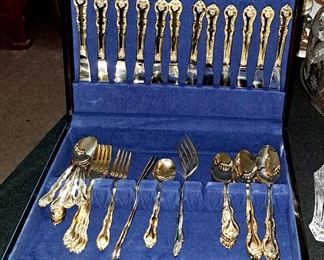 Much silver plate and sterling 