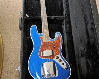 Sold Vintage Fender 1964 Jazz Bass electric guitar. Due to high interest on this guitar, we will be selling by highest bid received by this Saturday at 12:00 noon CST. Please text bids to 816-617-3682. Opening bid is $2500.00