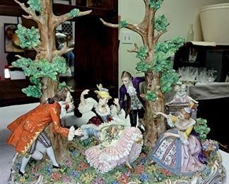 3 pcs. Zitendorfer Porezellan porcelain 