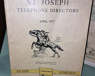 1957 St. Joseph Telephone Directory