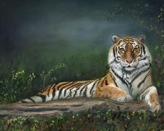Morgana Tiger oil panting 