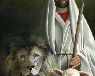 Brendel Jesus lion Lamb