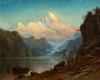 albert Bierstadt reproduction mountains 