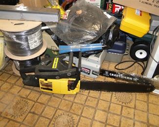 Chainsaw wire and more