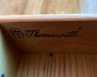 #3	Thomasville 3 drawer Cabinet - 26x15x25	 $175.00 			
