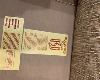 #17	Bradington Young Recliner - Tan Colored	 $150.00 			
