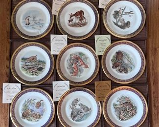 #81	Lenox Animal Collectible Plates - set of 9	 $70.00 			

