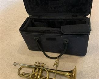 #56	Coronet w/soft side Case (with mouthpiece) Brass	 $40.00 			
