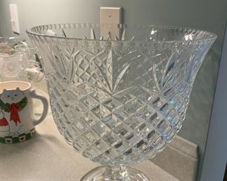 #65	Shannon Glass Footed Compote - 12" Tall	 $50.00 			
