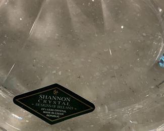 #65	Shannon Glass Footed Compote - 12" Tall	 $50.00 			
