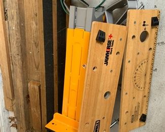 #93	rockwell jawhorse  with work table wood 	 $135.00 			
